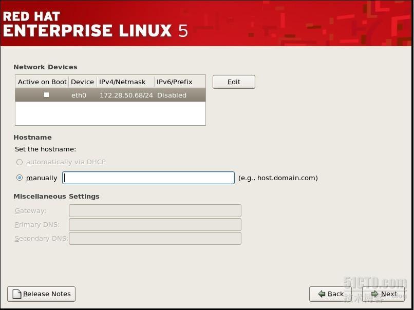 linux redhat server5.0 安装oracle10g_linux5.0_07