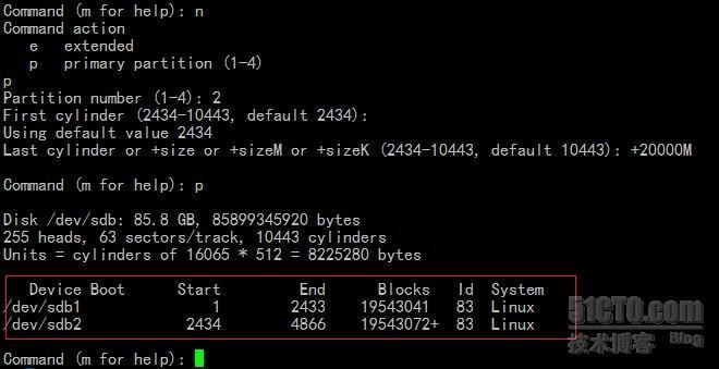 在RHEL5下实现磁盘分区和磁盘配额_RedHat_03