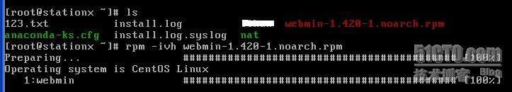 centos 5.5 webmin轻松管理Linux_centos