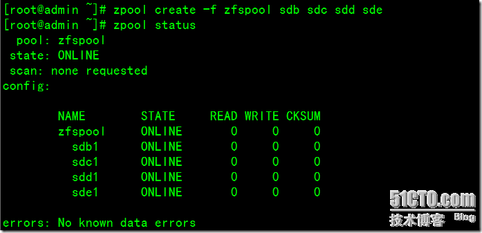 抢先体验zfs on linux续集_linux