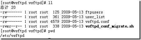 RedHat 5.4 RHCE VSFTPD学习笔记_VDFTPD_02