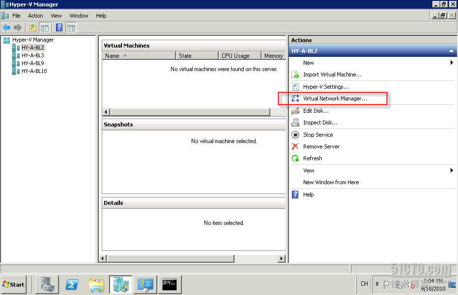 Windows 2008 R2 Hyper-V Failover Clustering 4_Hyper-V