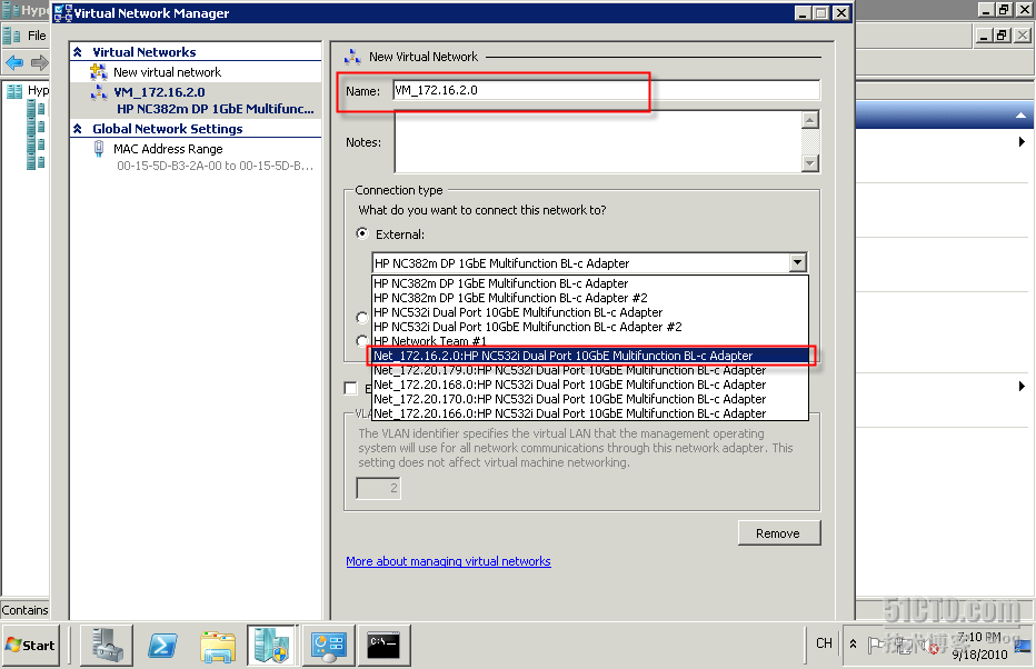 Windows 2008 R2 Hyper-V Failover Clustering 4_HP_03