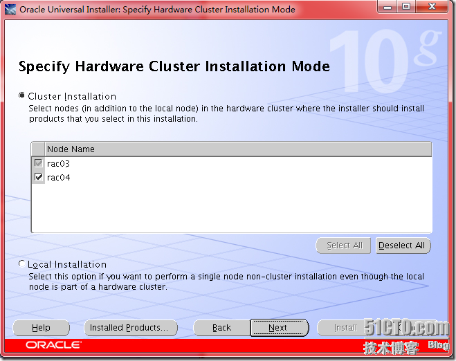 Oracle 10g RAC On Linux Using NFS_RAC_35