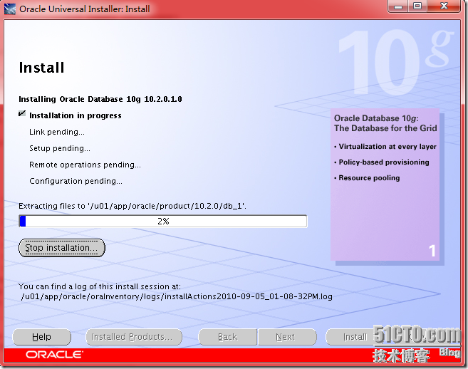 Oracle 10g RAC On Linux Using NFS_Linux_39