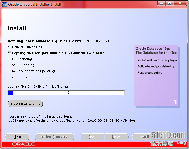 Oracle 10g RAC On Linux Using NFS_Oracle_53