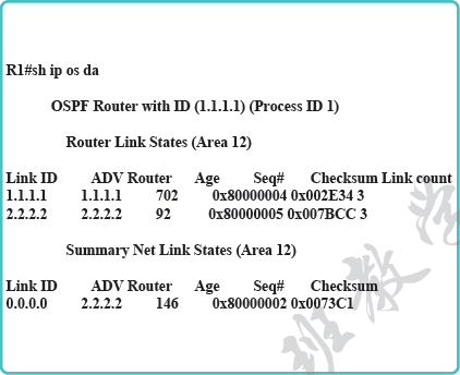 OSPF分解试验部分-LAB6:OSPF T-STUB区域_试验_03