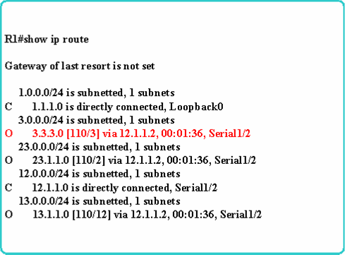 OSPF分解试验部分-LAB12：OSPF cost修改_试验_03