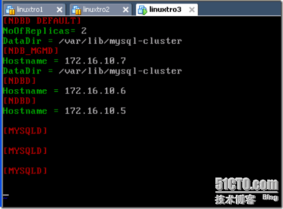 RedHat企业版5.4下Mysql5.1集群配置_MYSQL_09