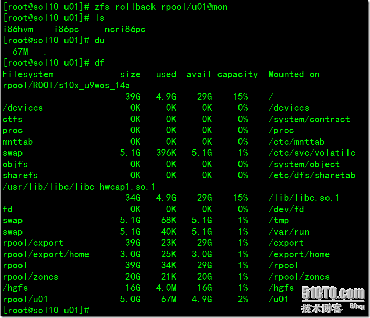 Solaris ZFS 快照和克隆使用指南_Solaris_07