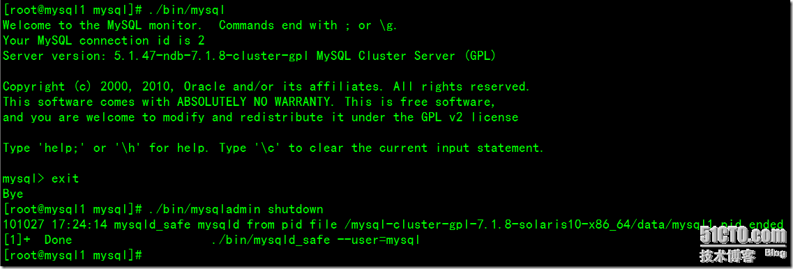 Config Mysql Cluster on Solaris zones_zones_15