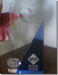 荣获2010年微软最有价值专家MVP_MVP
