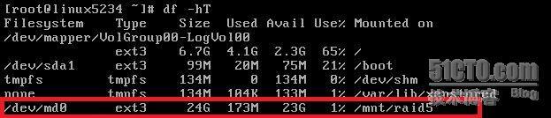 在RHEL5下实现RAID5磁盘阵列_RHEL5_04