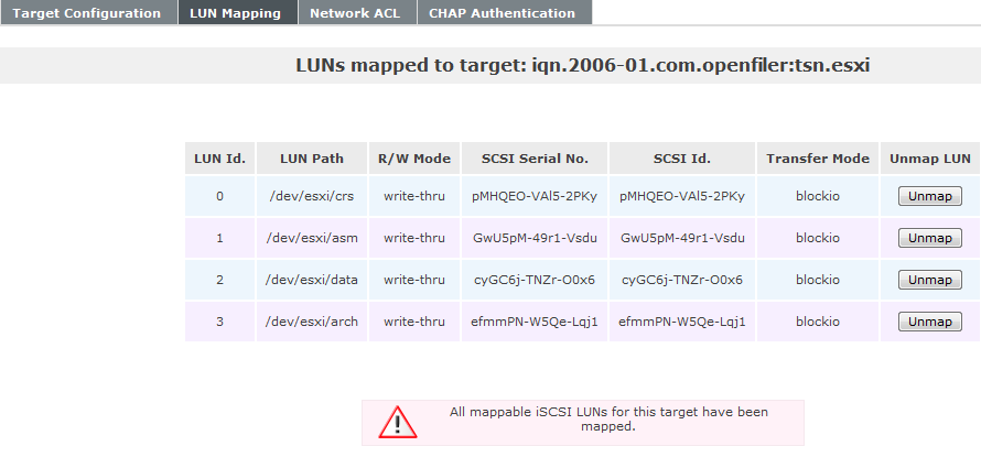 Esxi4.1 添加NAS共享存储（ISCSI） openfiler_NAS_20