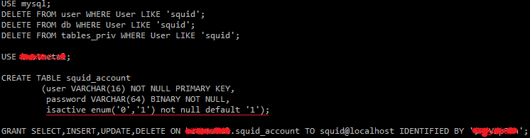 Squid 3.1.7通过mysql_auth方式认证_Squid 3.1.7通过mysql_a