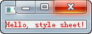 让你的 Qt 桌面程序看上去更加 native（四）：style sheet