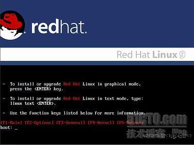 安装红帽子RedHat Linux9.0操作系统教程_操作系统