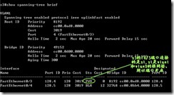 配置pvst实现网络的负载，并配置交换机的以太网通道_优先级_25