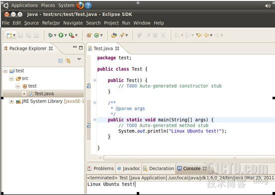 Ubuntu10下Eclipse3.6安装_职场