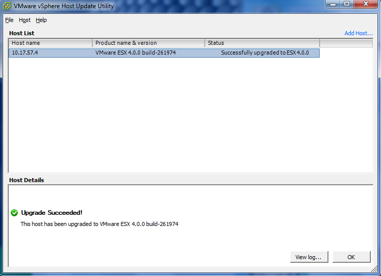 VMware ESX 3.5 upgrade to vSphere 4.0 by vSphere Host Update Utility_vSphere Host Update _07