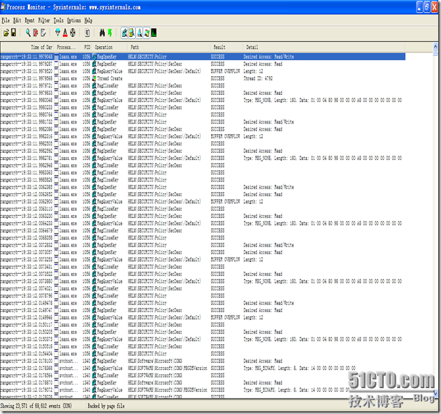 sysinternals利器系列之——Process Monitor_sysinternals_04