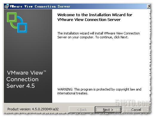 如何在您的笔记本上搭建View  演示环境 -3.View Connection Server安装_vmware_05