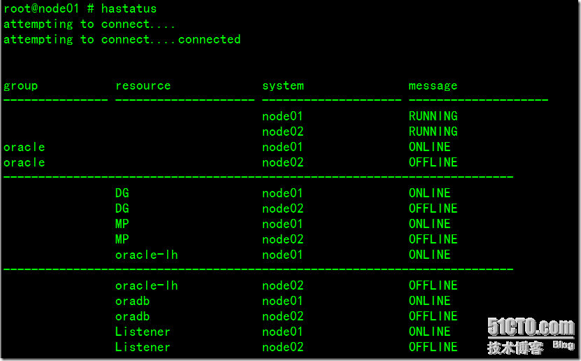 Configure Oracle HA On Solaris With  VCS_oracle_11