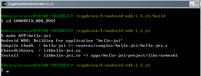 Android NDK环境搭建和配置_职场_13