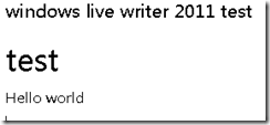 windows live writer 2011 test_writer 