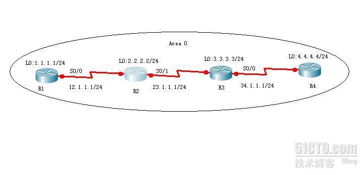 单区域点到点链路上的 OSPF_点