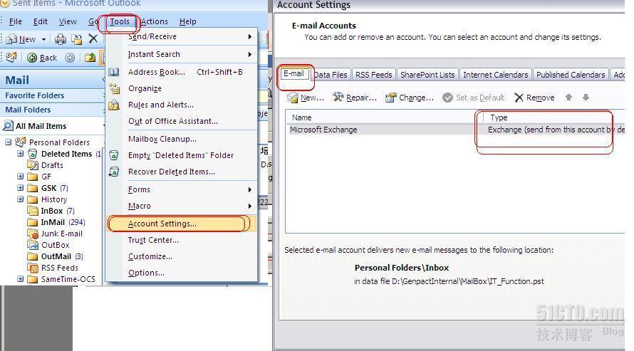 Outlook2003/2007/2010邮件定时/延时发送设置及失败原因探查_设置_04