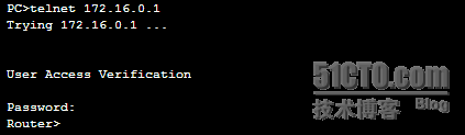实验2：通过telnet 访问路由器_职场_04