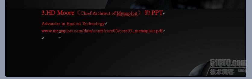 Metasploit漏洞开发框架之经典学习资料汇总_休闲_04