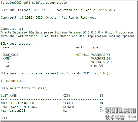 Configure Oracle GoldenGate for Oracle to Oracle Database Synchronization_oracle_42