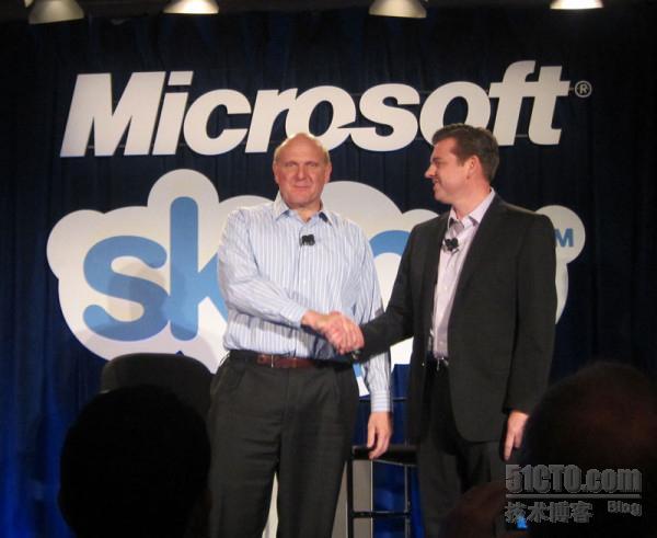 微软宣布85亿美元现金收购Skype_Skype