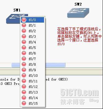 在GNS3中模拟交换机和PC_模拟交换机_07