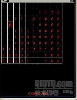 JAVA游戏编程之二----j2me MIDlet 手机游戏入门开发 --扫雷（1）-不含线程_JAVA