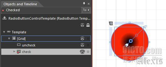 Expression Blend 自定义RadioButton 模板_WPF实例_08