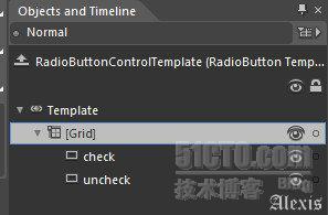 Expression Blend 自定义RadioButton 模板_WPF_15