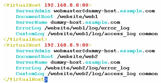 rpm包安装apache发布多个虚拟主机_虚拟主机_10