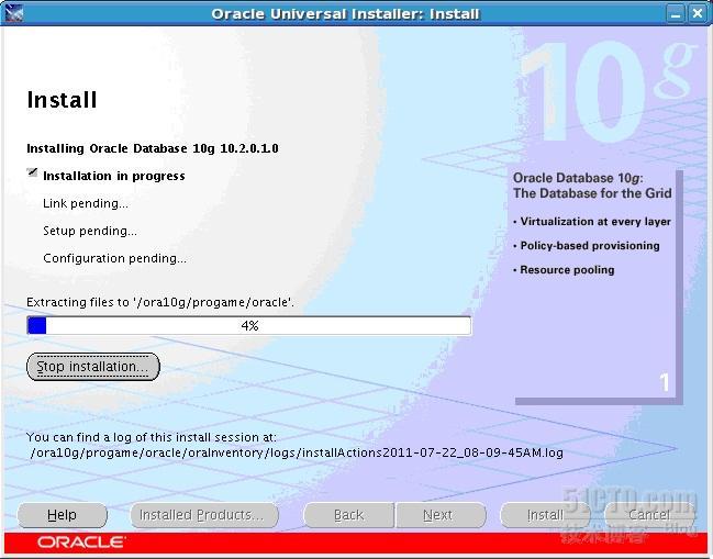 rhel5.4安装oracle10g图文步骤2_休闲_08