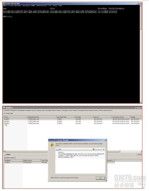 Exchange 2010 无法删除第一个mailbox_职场_09