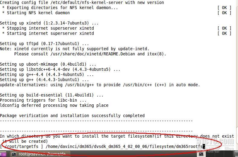 DAVINCI DM365-DM368开发攻略——开发环境搭建（DVSDK4.02）_ 标签：开发环境 搭建 dvsdk_54