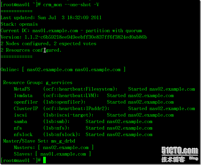 Using KVM Configure Openfiler 2.99 Active/Passive Cluster_职场_23