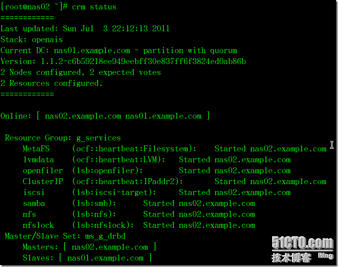 Using KVM Configure Openfiler 2.99 Active/Passive Cluster_休闲_25