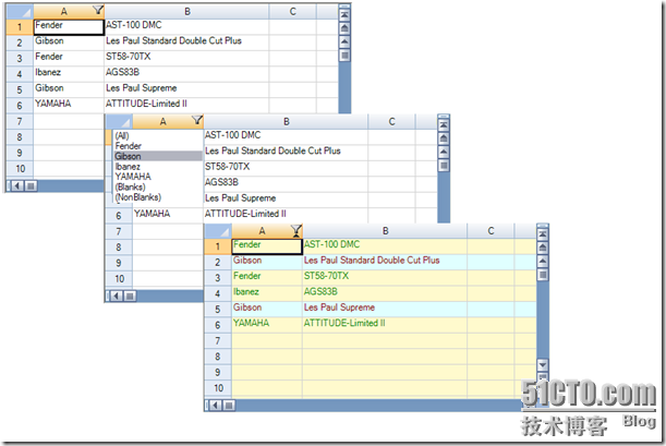 Spread for Windows Forms快速入门(11)---数据筛选_ .NET_05