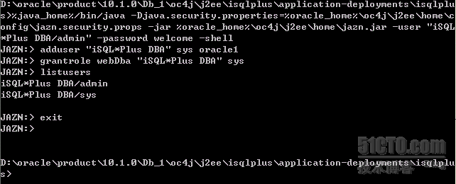 oracle 让sys用户可以使用isqlplus_数据库
