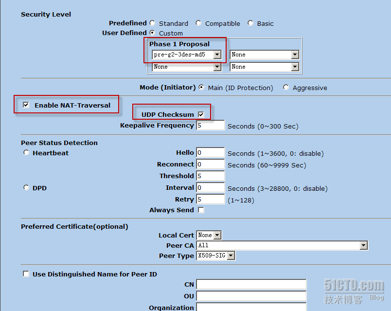 Juniper与其他设备建立IPSec ×××通信_Juniper_03