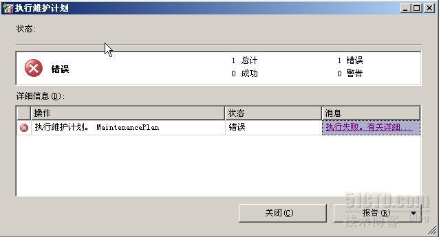 SQLServer 错误: 15404,维护计划无法执行_数据库