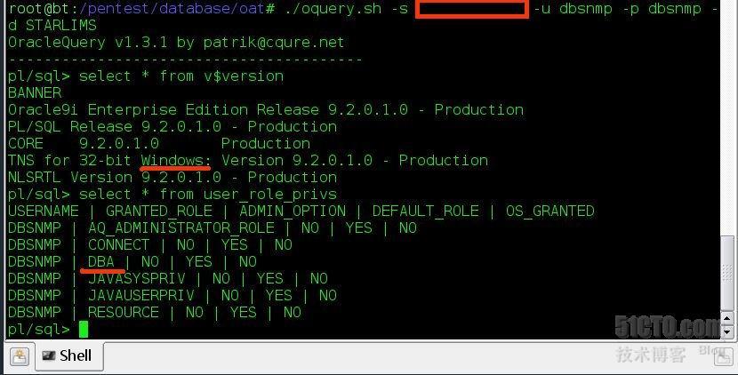 BackTrack 4 OAT软件包检测ORACLE服务器安全性!_BackTrack_05